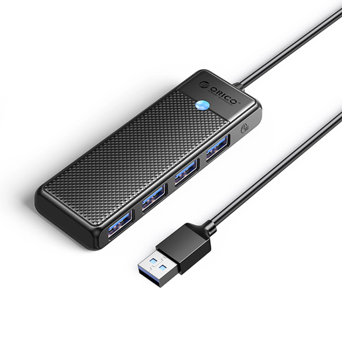 ORICO - Orico USB-A Hubb 4xUSB-A 3.0 - Svart