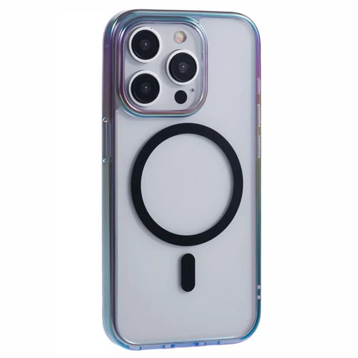 KIGC - KIGC iPhone 15 Pro Mobilskal Magsafe Dazzling Color - Svart