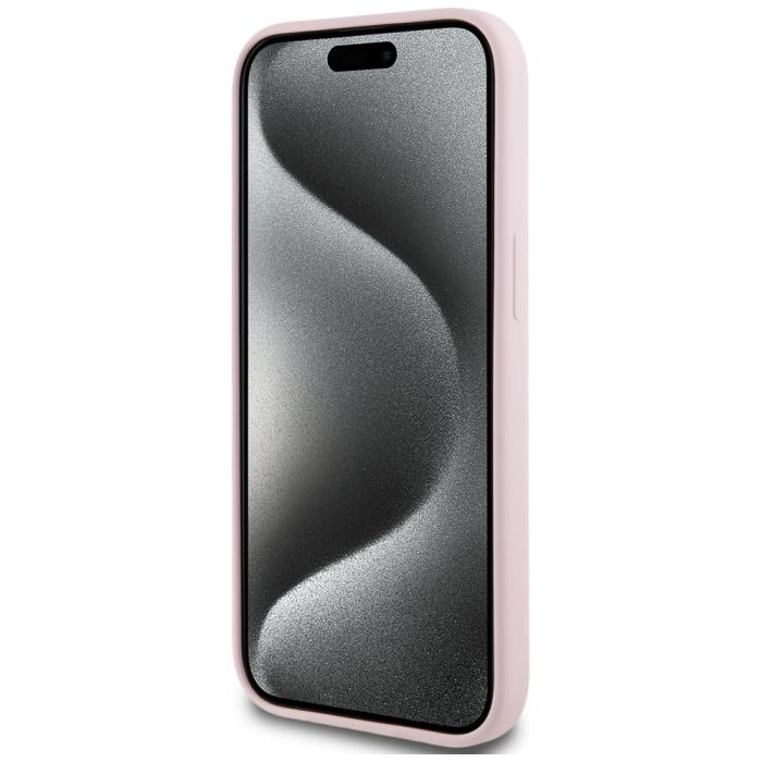 KARL LAGERFELD - Karl Lagerfeld Mobilskal till iPhone 15 MagSafe Karl & Choupette Rosa