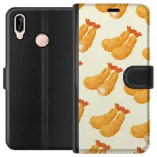 Gustaf - Pl&aring;nboksfodral till Huawei P20 lite med R&auml;kor