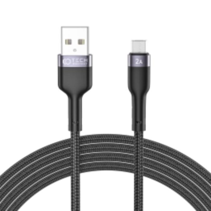 UTGATT1 - Tech-Protect Micro USB Kabel 200cm Ultraboost - Svart
