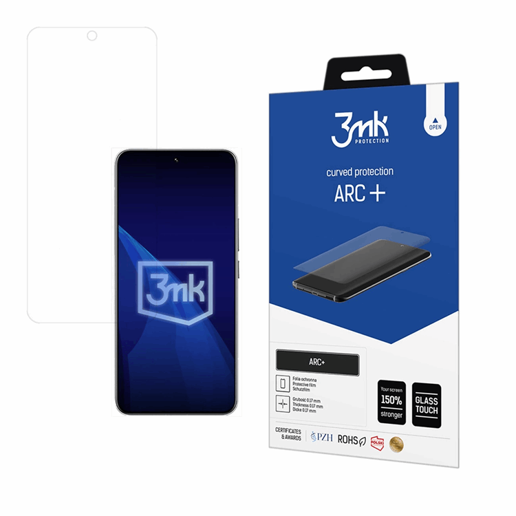 3MK Xiaomi 15 Ultra Plastfilm Skärmskydd ARC Plus - Clear | 5468 | AlltMobil