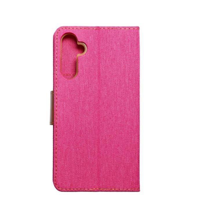 OEM - CANVAS Plånboksfodral För Galaxy A54 5G - Rosa