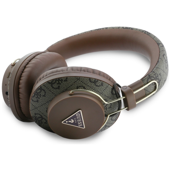 Guess - Guess Over-Ear Hörlurar Triangle Logo Bluetooth ENC - Brun