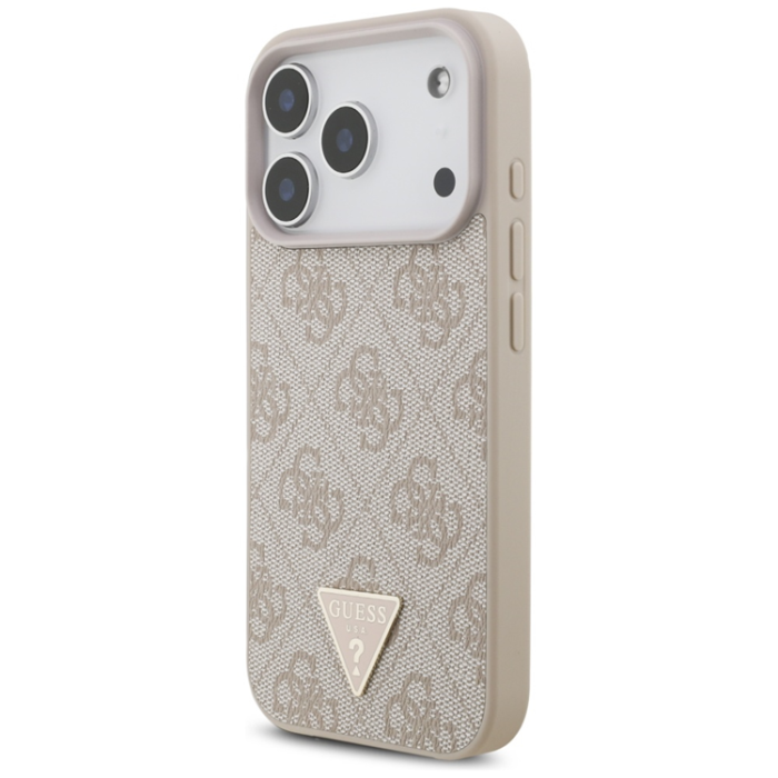 Guess - Guess iPhone 17 Pro Mobilskal MagSafe 4G Strap Triangle Logo