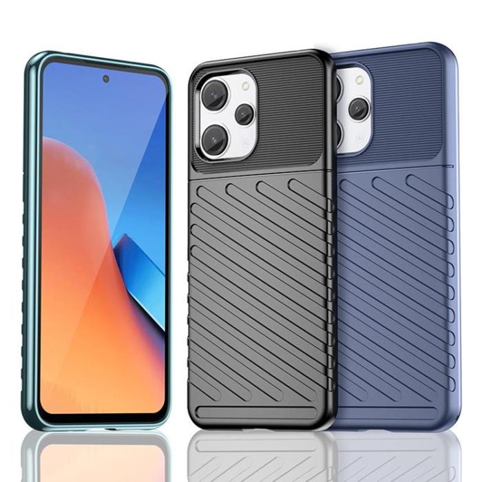 Dux Ducis - Xiaomi Redmi 12 Mobilskal Thunder Armored - Svart