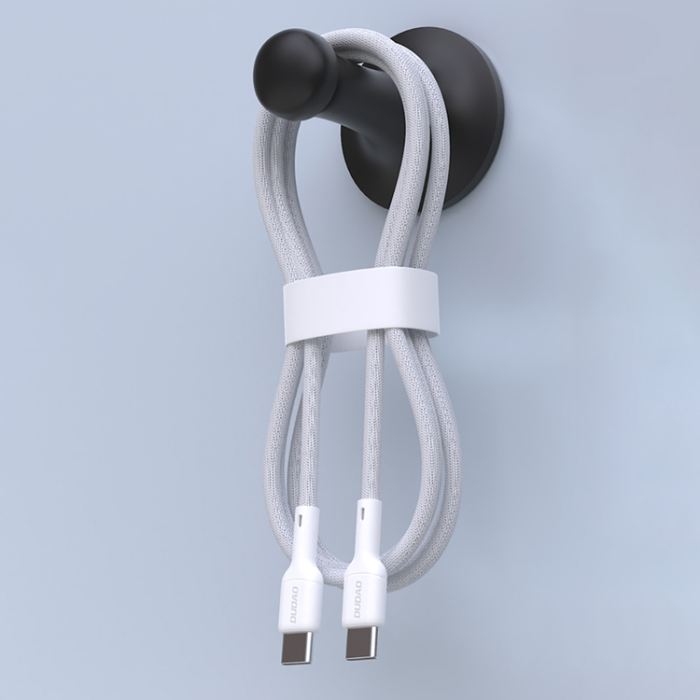 Dudao - Dudao USB-C - USB-C 65W Kabel 1m L9C - Vit