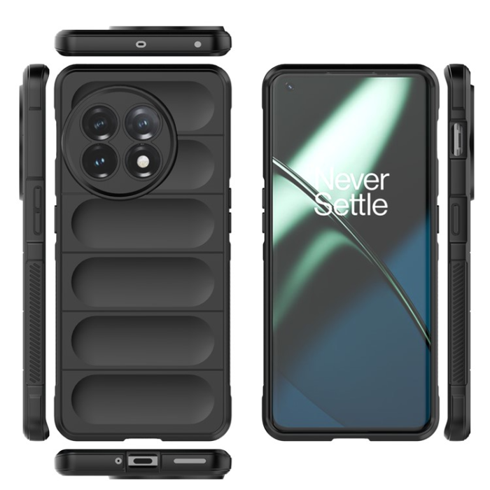 OEM - OnePlus 11 5G Mobilskal Rugged TPU - Svart