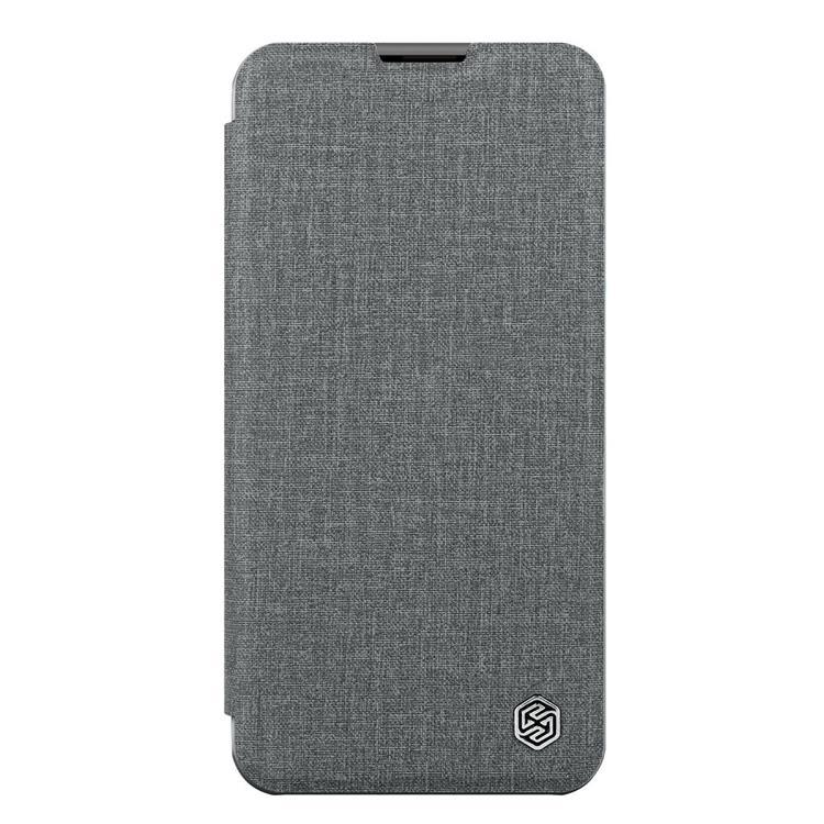 Nillkin iPhone 14 Plus Plånboksfodral Qin Cloth Pro - Grå | 2353 | AlltMobil