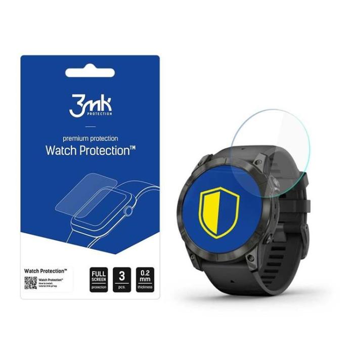 3MK - 3MK Garmin Epix Pro Gen 2 (47mm) Hybrid Okrossbart Glas FlexibleGlass