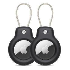 Tech-Protect - [2-Pack] Tech-Protect Apple Airtag Rough Vein - Svart