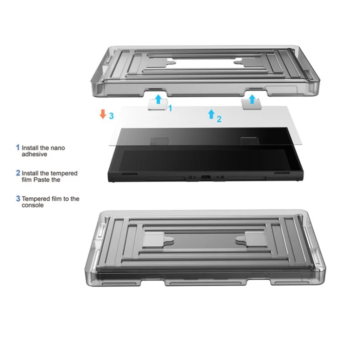 Dobe - [2-Pack] Dobe Nintendo Switch 2 Härdat glas Skärmskydd HD