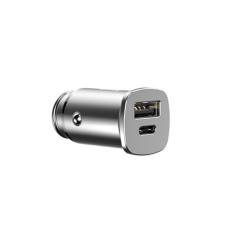 BASEUS - Baseus PPS billladdare med USB och USB-C Uttag