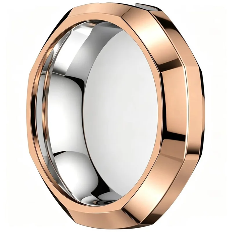 Swatch Royal Pop TPU Skal med Geometrisk Design - Rosa Guld | 5123 | AlltMobil