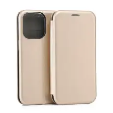 Beline - Beline iPhone 16 Pro Max Plånboksfodral Magnetisk - Guld