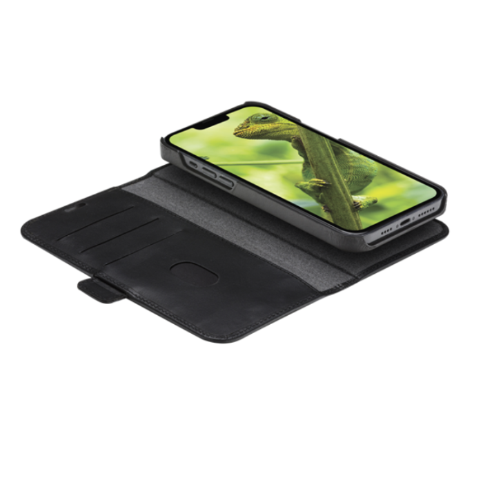 UTGATT1 - Dbramante iPhone 14 Plus Plånboksfodral Lynge - Svart