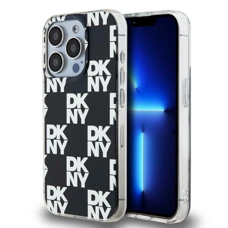 DKNY Mobilskal till iPhone 15 Pro IML Checkered Mono Pattern | 2353 | AlltMobil