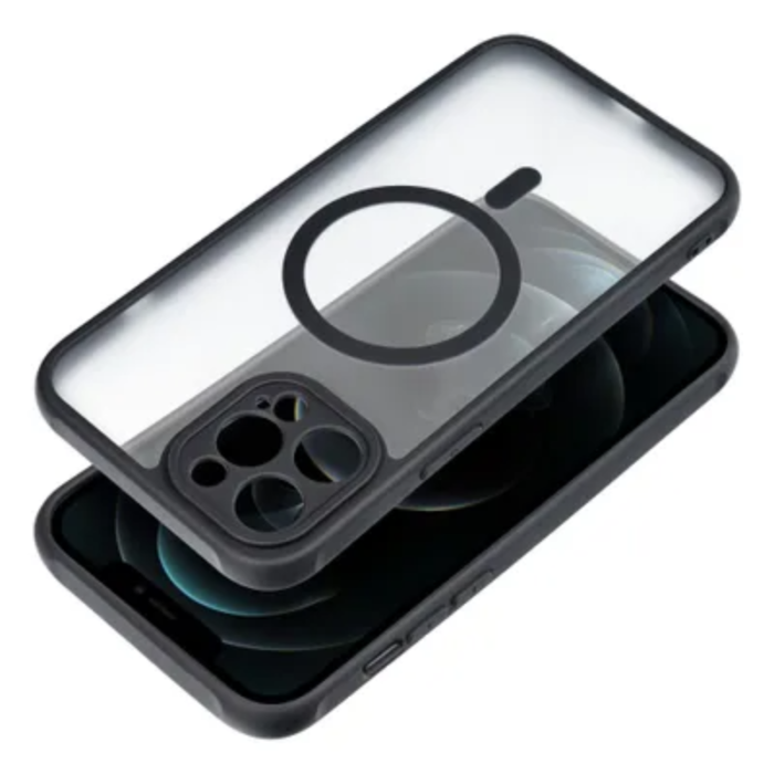 OEM - iPhone 12 Pro Max Mobilskal Magsafe Matte - Svart