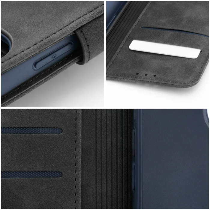 OEM - Xiaomi Redmi Note 14 Pro 4G Plånboksfodral Tender - Svart