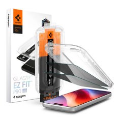 Spigen - Spigen [2-Pack] H&auml;rdat Glas Sk&auml;rmskydd F&ouml;r iPhone 18 Pro/17 Pro Privacy