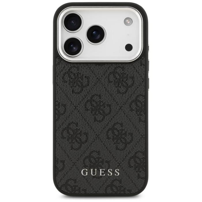 Guess - Guess iPhone 17 Pro Max Mobilskal MagSafe 4G Classic Logo - Svart