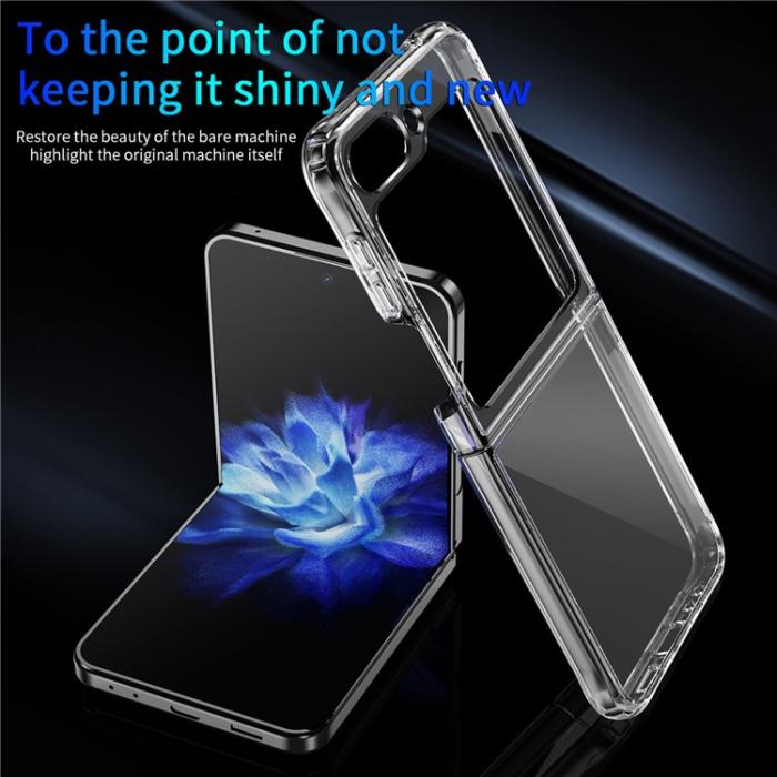 A-One Brand - Galaxy Z Flip 5 Mobilskal Acrylic TPU Anti-drop - Clear