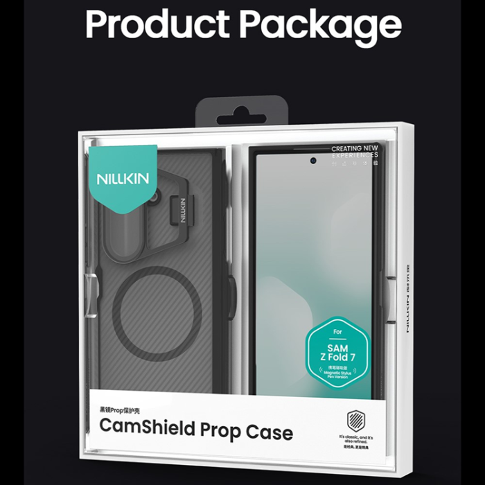 Nillkin - NILLKIN Galaxy Z Fold 7 Mobilskal MagSafe Stylus CamShield Prop