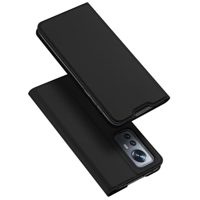 Dux Ducis - DUX DUCIS Skin Series Plånboksfodral Xiaomi 12 Pro - Svart