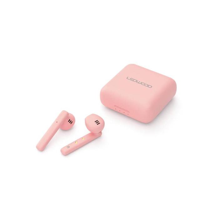 Ledwood - LEDWOOD Hörlurar Hubble TWS True Wireless In-Ear Mic - Rosa