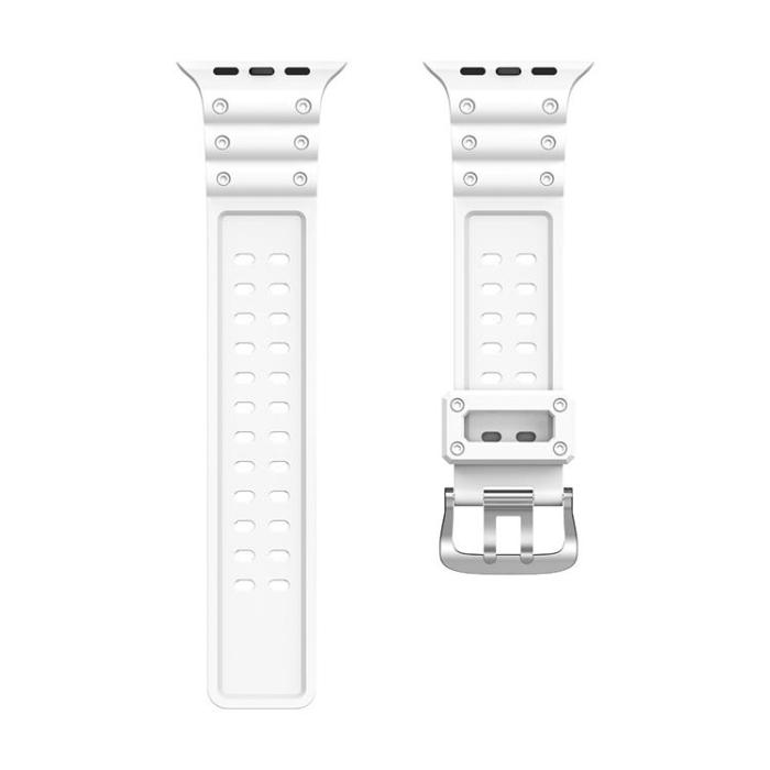 OEM - Apple Watch Ultra/SE/8/7/6 (41/42/38mm) Armband - Vit