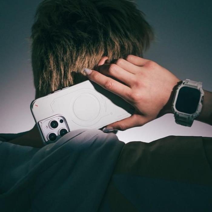 Skinarma - Skinarma iPhone 16 Pro Max Mobilskal MagSafe Mecha - Navy