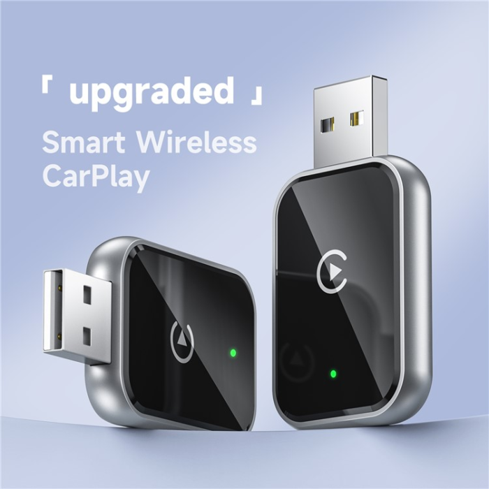 A-One Brand - CarPlay Konvertera Trådbunden Trådlös Adapter 348 - Vit