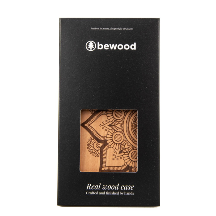 Bewood - Bewood iPhone 15 Pro Mobilskal Mandala Applewood