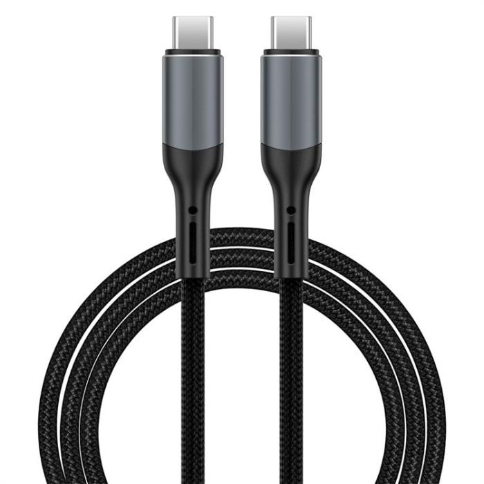 WIWU - WIWU USB-C Till USB-C 240W Kabel PD Projector - Svart