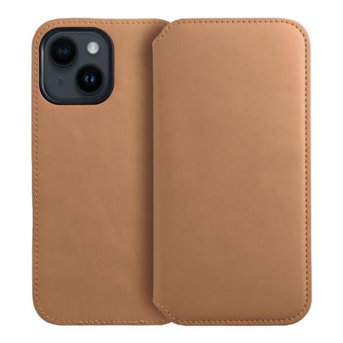 OEM - iPhone 14 Plus Plånboksfodral Dual Pocket - Guld
