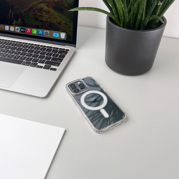 A-One Brand - iPhone 16e Mobilskal MagSafe Ultra - Clear