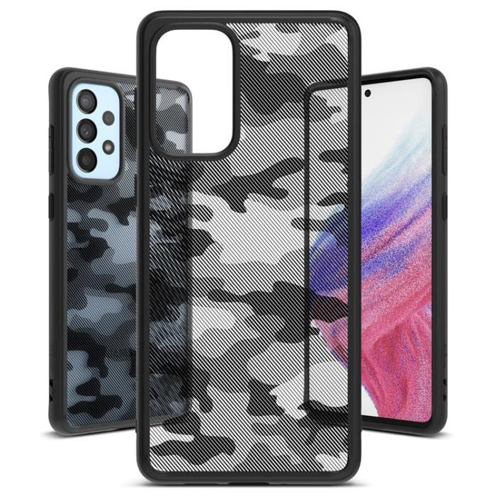 OEM - Ringke Fusion Matte Skal Galaxy A73 - Svart