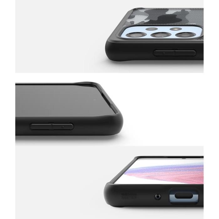 OEM - Ringke Fusion Matte Skal Galaxy A73 - Svart