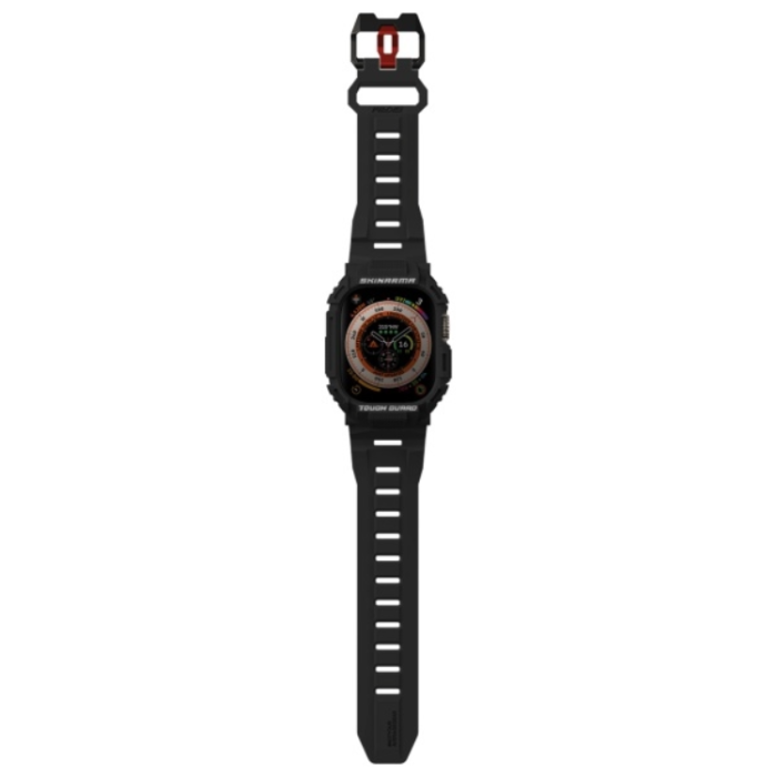Skinarma - Skinarma Apple Watch (49mm) Armband Mecha - Svart
