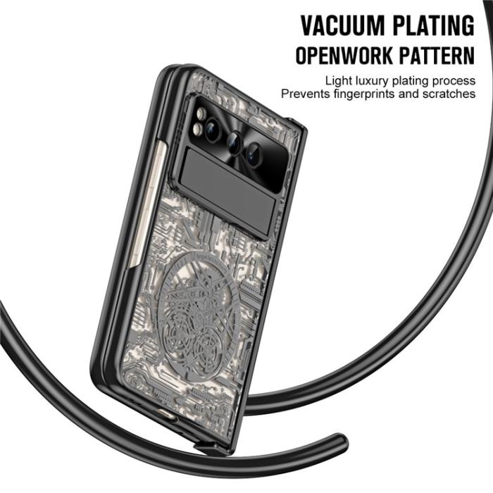 OEM - Google Pixel Fold Mobilskal Mechanical Legend - Svart