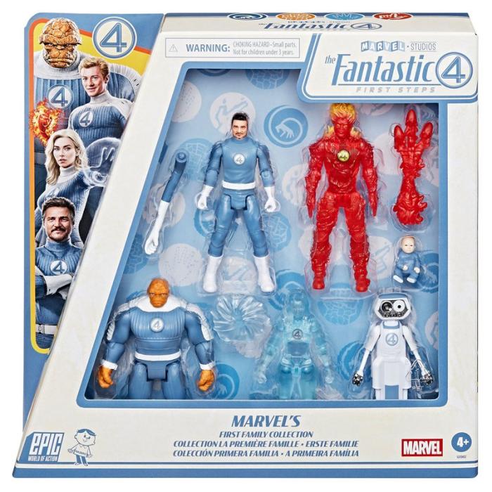 MARVEL - MARVEL Actionfigurer Fantastic Four 4
