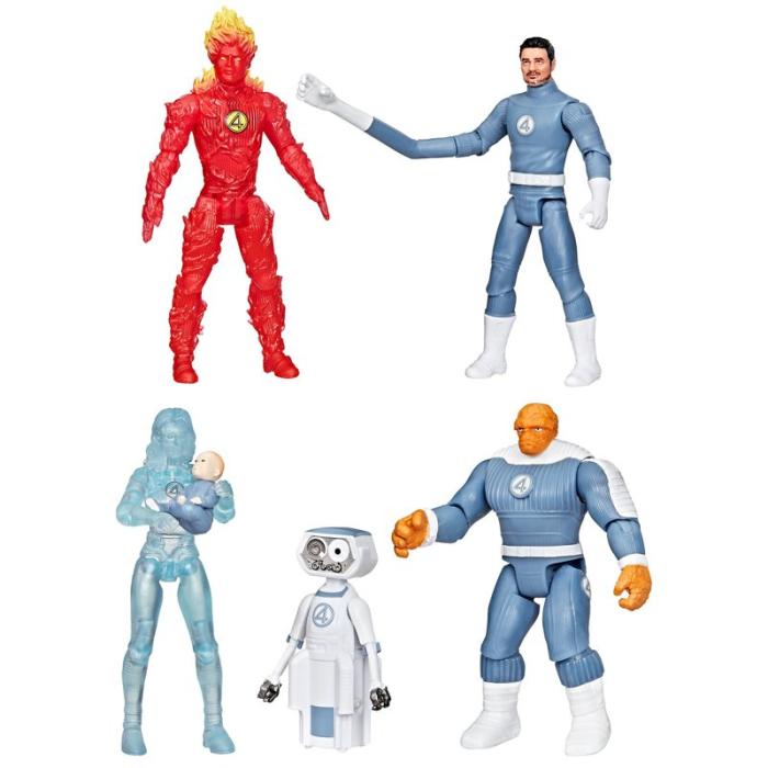 MARVEL - MARVEL Actionfigurer Fantastic Four 4