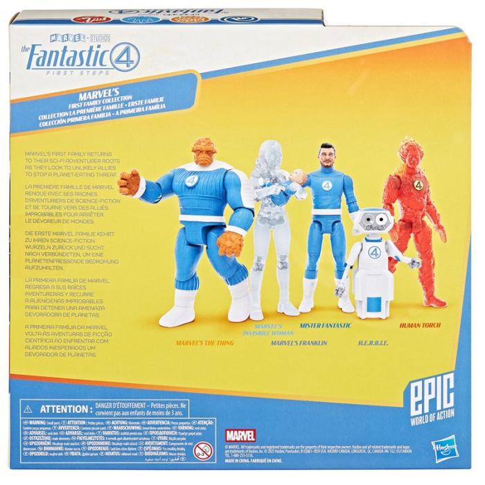 MARVEL - MARVEL Actionfigurer Fantastic Four 4