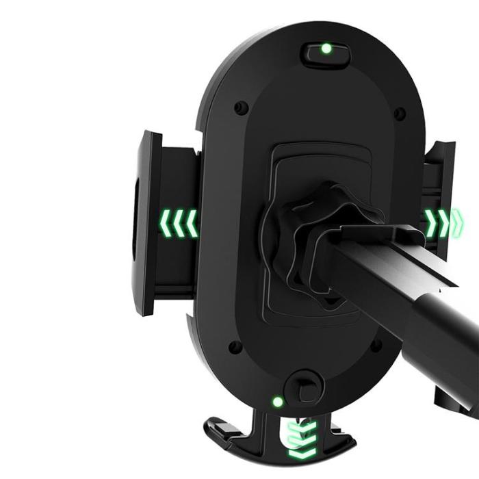 UTGATT1 - Dudao Telescopic Gravity Bilhållare Instrumentbräda - Svart