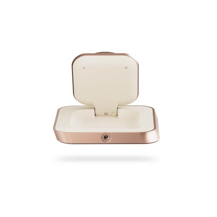 ZENS - ZENS Trådlös Laddare Nightstand Qi 15W Koppar