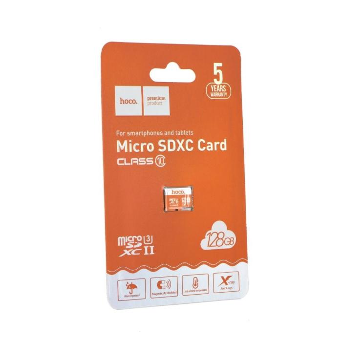 Hoco - HOCO minneskort microSD TF höghastighetsminne 128GB klass 10