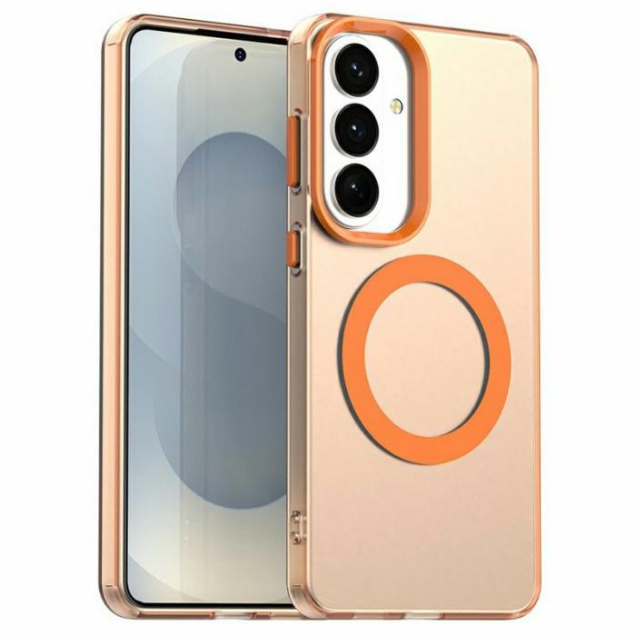 OEM - Mobilskal för Samsung Galaxy S26 Plus Magnetiskt Anti Drop - Orange
