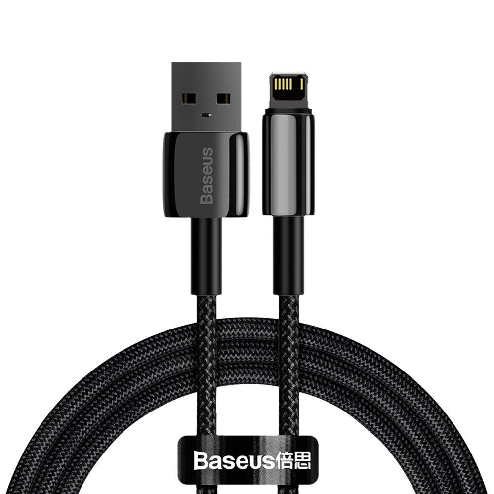Baseus Tungsten USB-A till Lightning kabel 1m - Svart | 3541 | AlltMobil