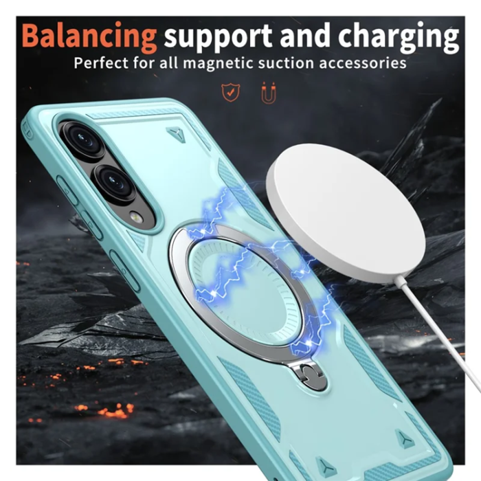 A-One Brand - Mobilskal till Galaxy S25 Edge Magsafe Kickstand