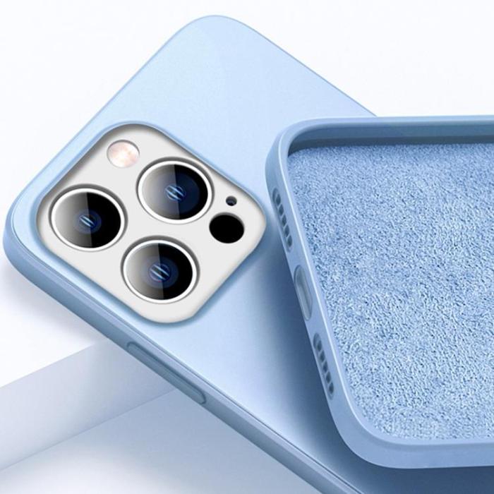 UTGATT1 - AZEADA iPhone 14 Pro Skal Ultra Slim Silicone - Lila